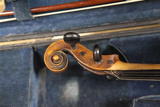 A 19th century violin